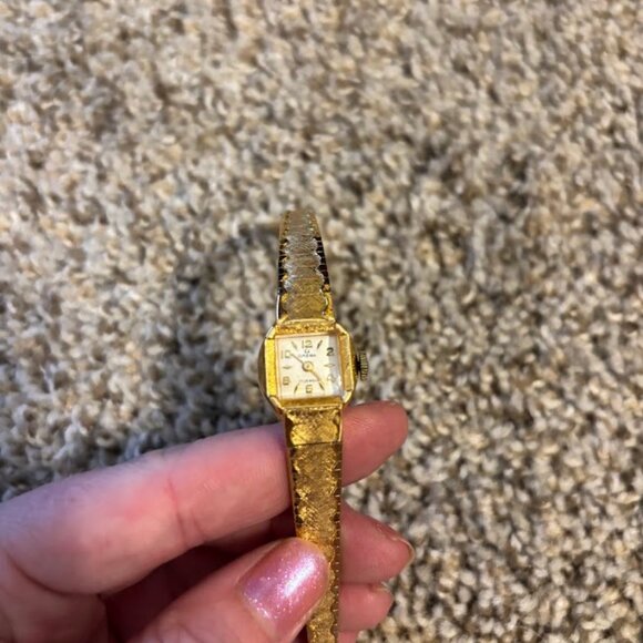 Vintage goldtone watch - Picture 1 of 7